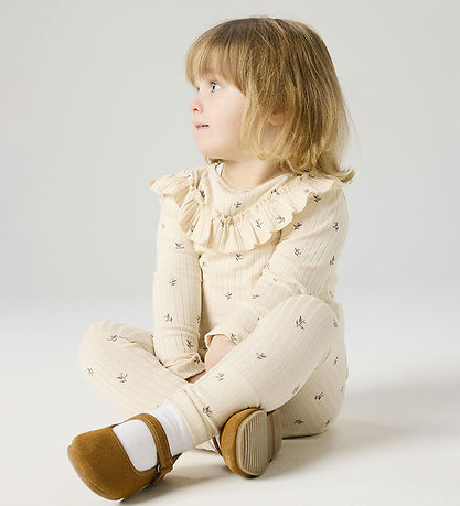 Name It Leggings - Rib - NmfBessa - Buttercream