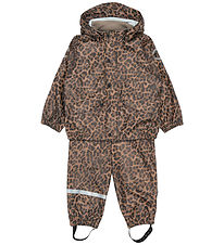 Mikk-Line Regntøj m. Seler - PU - Leo