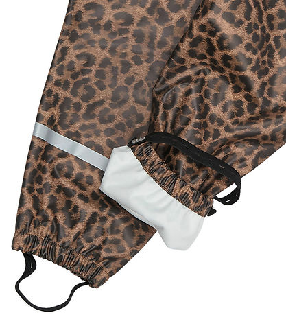 Mikk-Line Regntøj m. Seler - PU - Leo