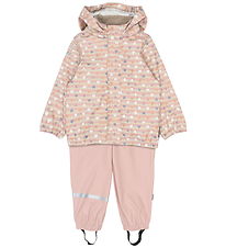 Mikk-Line Regntøj m. Seler - PU - Magic Heart