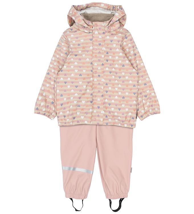 Mikk-Line Regntøj m/u Seler - PU - Recycled - Magic Heart