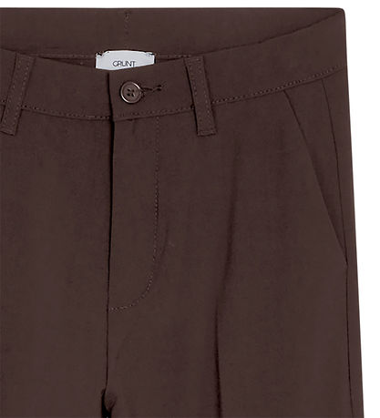 Grunt Bukser - GrDudai Wide - Brown