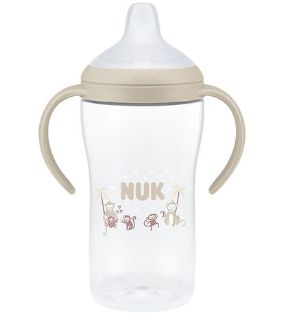 Nuk Drikkekop m. Håndtag/ Tud - Perfect Match - 260 ml - Monkey