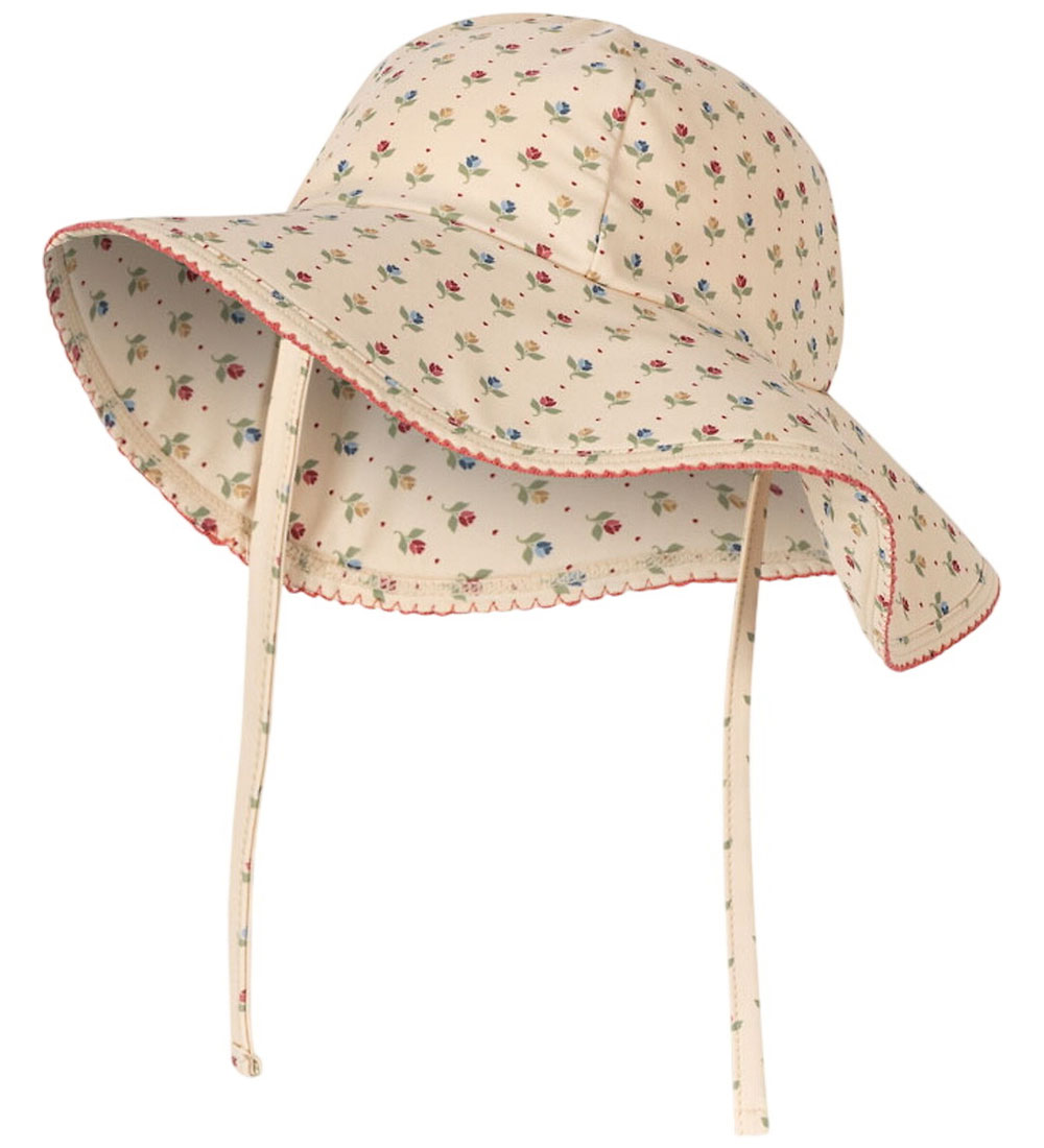 Konges Sljd Bonnet de Bain - Gina - UV50 - Tuli Coeur - Konges Sljd - 6-9 mois - Chapeau de Bain 28$