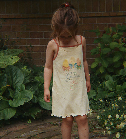 Konges Sløjd Kjole - Bomuld/Hør - Era - Banana Crepe