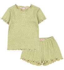Konges Sløjd Shortssæt - Roli - Pale Olive Green