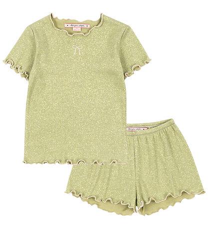 Konges Sløjd Shortssæt - Roli - Pale Olive Green