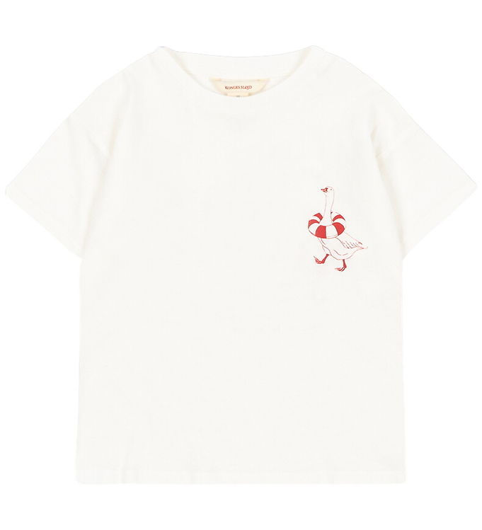 Konges Sløjd T-shirt - Era - Off White/Lifeguard Service