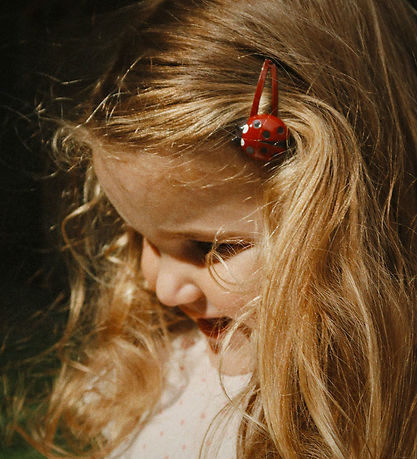 Konges Sløjd Hårspænder - 4-pak - Ladybug