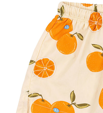 Konges Sløjd Badeshorts - Pomio - Arancia Blu
