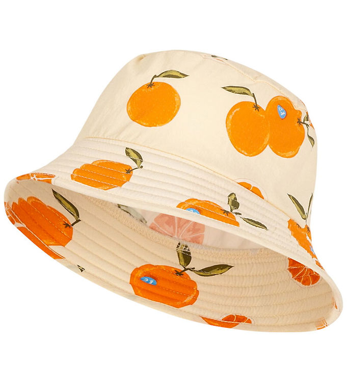 Konges Sløjd Bøllehat - Pomio - UV50+ - Arancia Blu