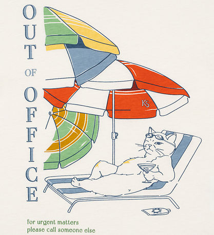 Konges Sløjd T-shirt - Famo - Antique White