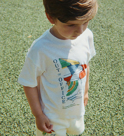 Konges Sløjd T-shirt - Famo - Antique White