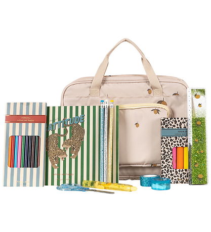 Konges Sløjd Taske m. Krea - Holiday Essentials - Lemon