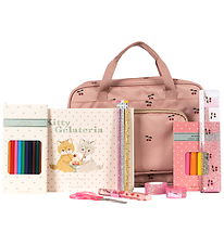 Konges Sløjd Taske m. Krea - Holiday Essentials - Cherry