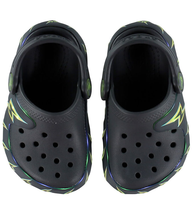 Crocs Sandaler m. Lys - Clog K - Carbon m. Lyn