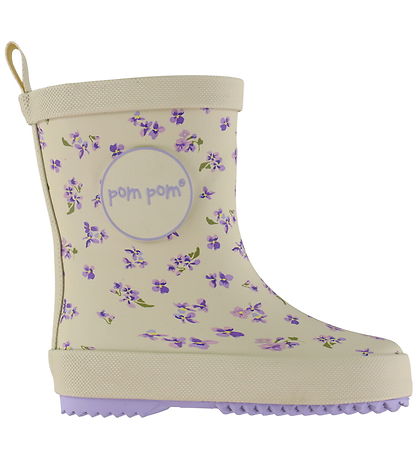 Pom Pom Gummistøvler - Viola AOP
