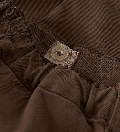 Name It Cargobukser - Bomuld/Tencel - NmmBen - Chestnut