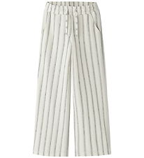 Name It Bukser - Wide - NkfHerine - Almond Milk