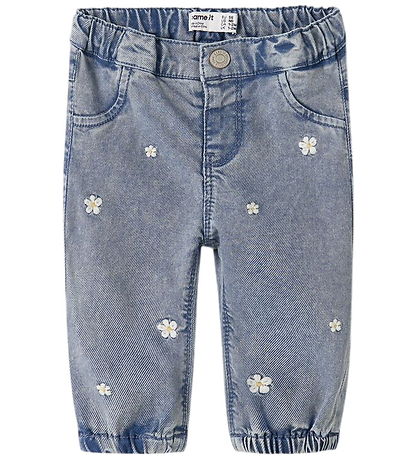 Name It Jeans - NbfRose - Light Blue Denim/Flowers