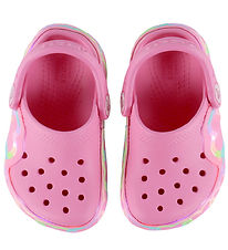 Crocs Sandals w. Light - Clog K - Pink Lemonade