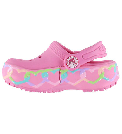 Crocs Sandaler m. Lys - Clog K - Pink Lemonade