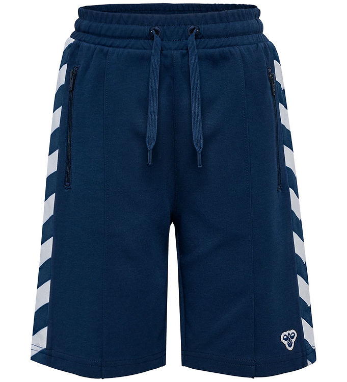 Hummel Shorts - HmlJr Archive - Dress Blues m. Hvid