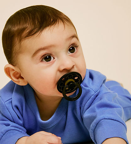 BIBS Colour Sutter - Str. 2 - Rund - 2-pak - Black/ Gold