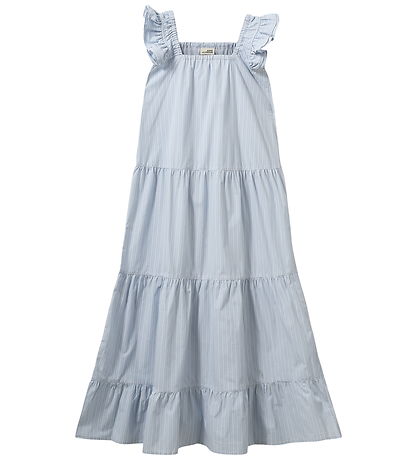 Sofie Schnoor Kjole - MauraSY - Light Blue Striped