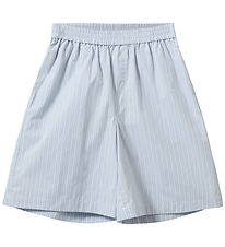Sofie Schnoor Shorts - NejahSY - Light Blue Striped