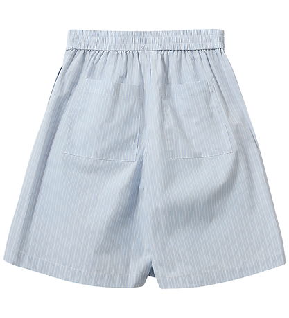 Sofie Schnoor Shorts - NejahSY - Light Blue Striped