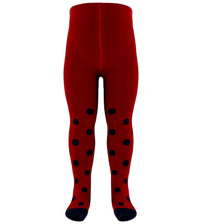 Konges Sløjd Strømpebukser - Jacquard - 2-pak - Ladybug