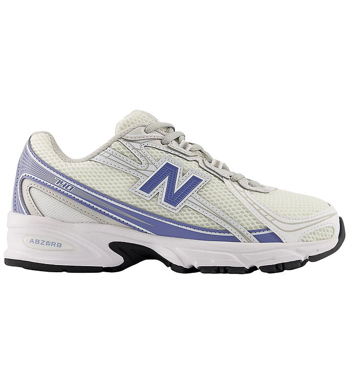 New Balance Sko - 740 - Hvid/Fairweather Blue