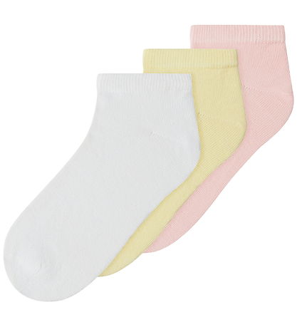 Name It Strømper - 3-pak - NkfVira - Double Cream/Bright White/C