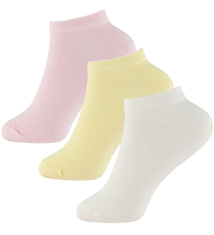Name It Strømper - 3-pak - NkfVira - Double Cream/Bright White/C