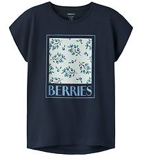Name It T-shirt - NkfVigea - Navy Blazer/Berries