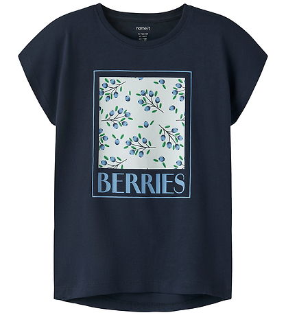 Name It T-shirt - NkfVigea - Navy Blazer/Berries
