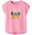 Name It T-shirt - NkfVigea - Pink Drink/Pineapples