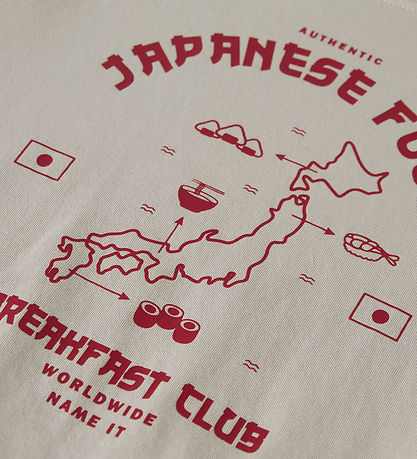 Name It T-shirt - NkmVilogo - Chateau Gray/Japanese