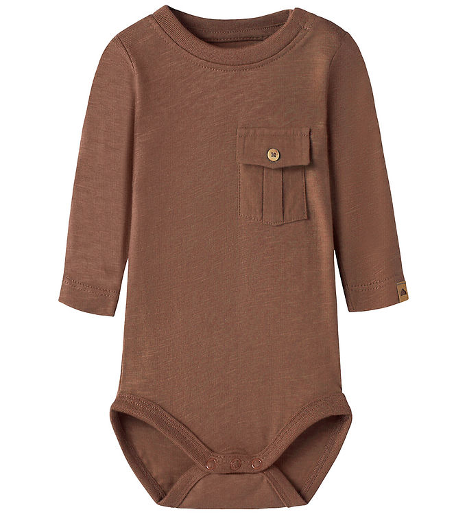 Name It Howel - Baby Body - Brun - 50