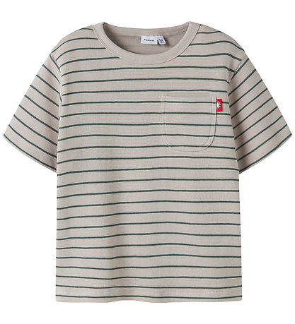 Name It Bluse - NkmHakan - Chateau Gray