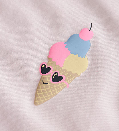 Name it T-shirt - NmfVarutti - Cradle Pink/Ice Cream