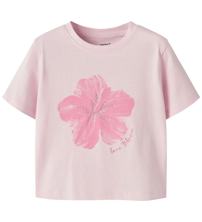 Name it T-shirt - NmfHimaya - Cradle Pink