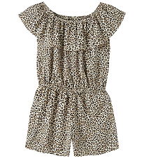 Name it Buksedragt - NmfVinaya - Turtledove/Leopard