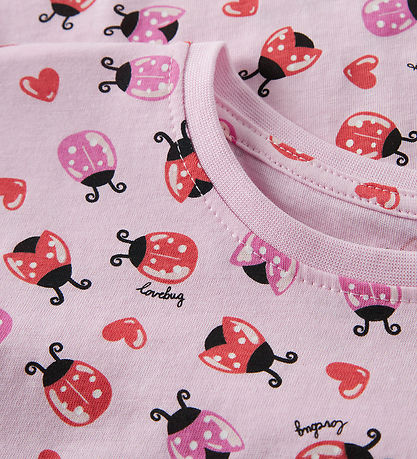 Name it T-shirt - NmfVigga - Pirouette/Ladybug Hearts