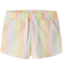 Name it Shorts - NmfVigga - Bright White/Cool Stripe