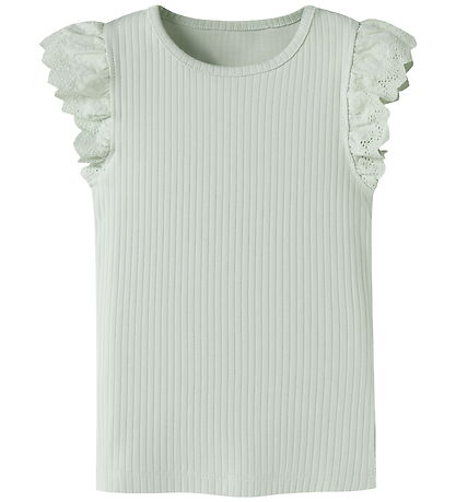 Name it T-shirt - NmfHavelle - Pale Aqua