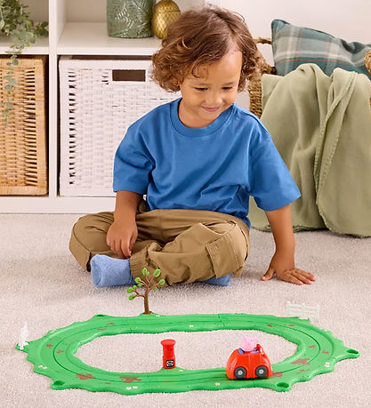 Gurli Gris Legetøj - Red Car Set