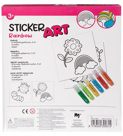 Sticker Art Tussit - Rainbow