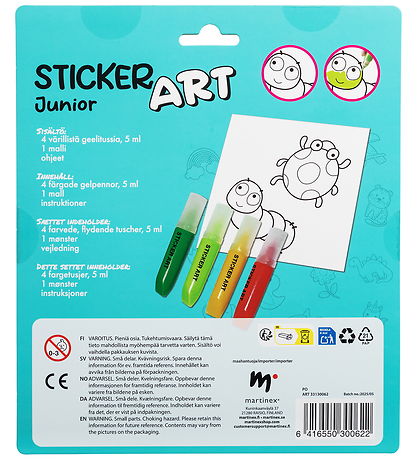 Sticker Art Tussit - Virheet